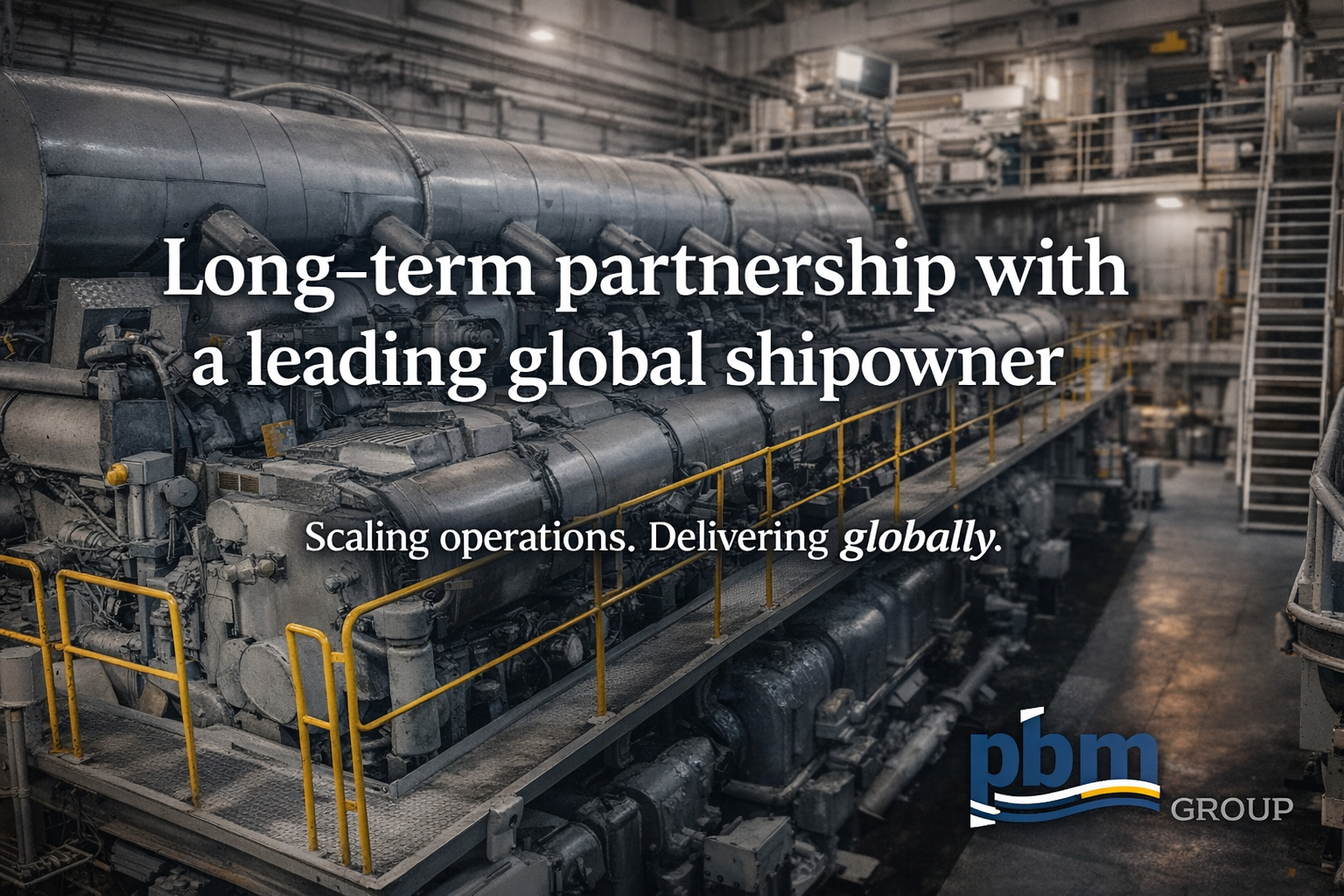 PBM secures Long-Term Service Agreement with leading global shipowner